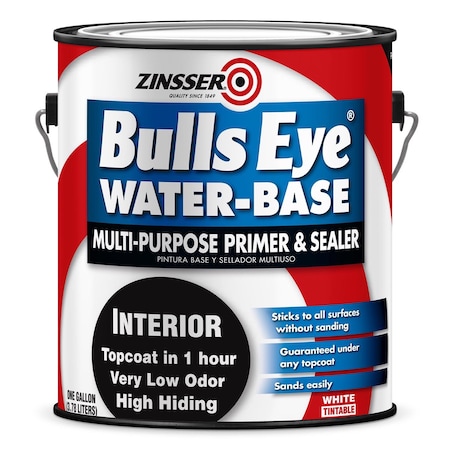 Zinsser Zinsser Bulls Eye White Flat Primer and Sealer 1 gal 2241